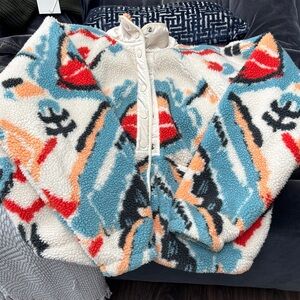 FP Movement by Free People Hit the Slopes Printed Jacket